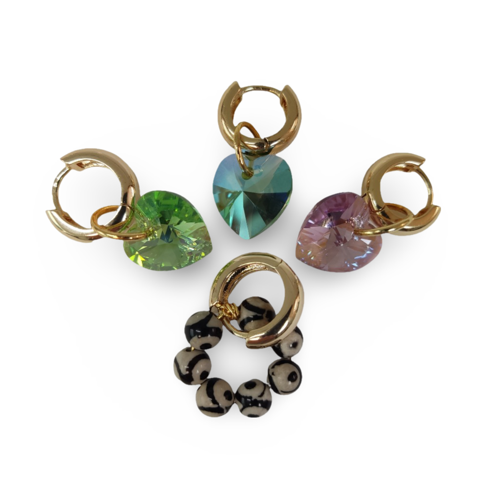 PAULA PURPLE EARRINGS