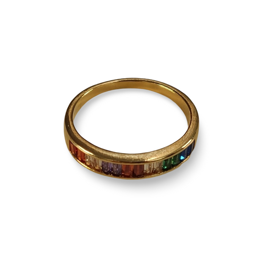 ANILLO RAINBOW LINE