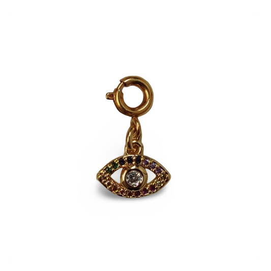 GOLDEN EYE CHARM